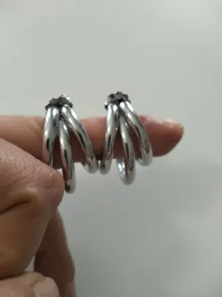 Pendientes Parfois Plateados