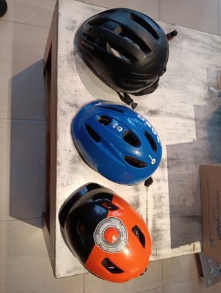 Cascos bicicletas niños