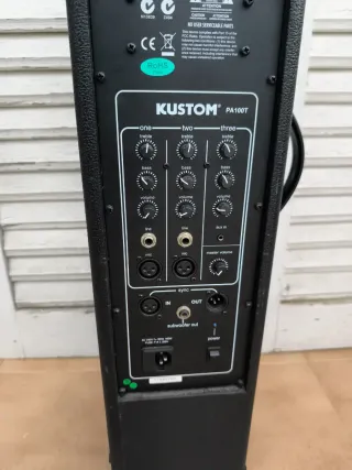 Altavoz Kustom 100W Negro
