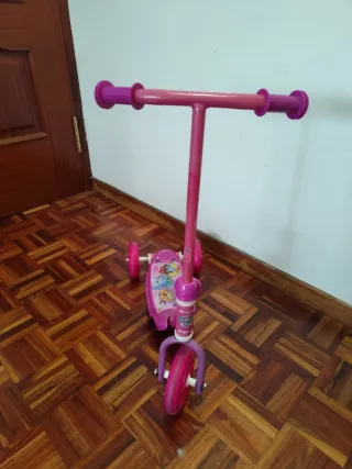 Patinete Patrulla Canina 3 Ruedas Rosa