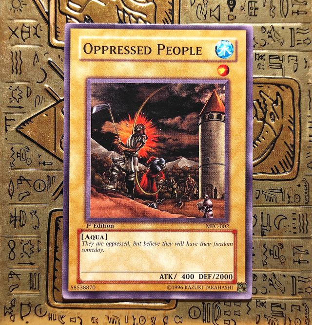 Oppressed People Yugioh de segunda mano por 8 EUR en Porto en WALLAPOP Oppressed People Yugioh de segunda mano por 8 EUR en Porto en WALLAPOP