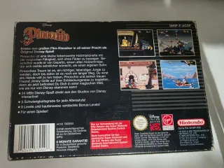 Pinocho Super Nintendo (SNES)