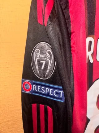 Camiseta AC Milan Ronaldinho Retro Talla XL
