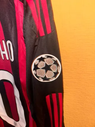 Camiseta AC Milan Ronaldinho Retro Talla XL