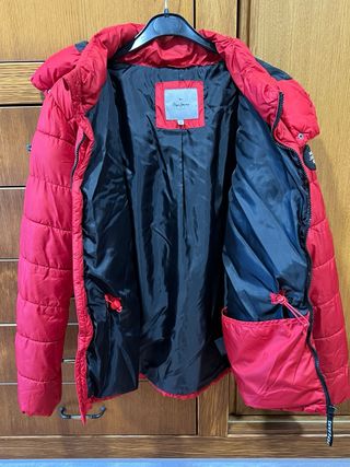 Chaqueta Pepe Jeans Roja Mujer