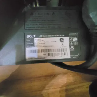 Monitor Acer 19'' Nero