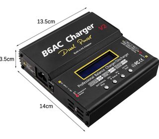 Cargador HobbyFly B6AC V2 Dual Power 80W