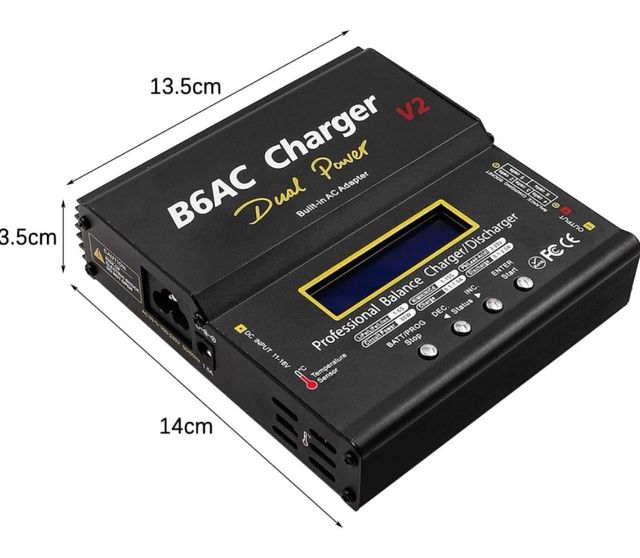 Cargador HobbyFly B6AC V2 Dual Power 80W