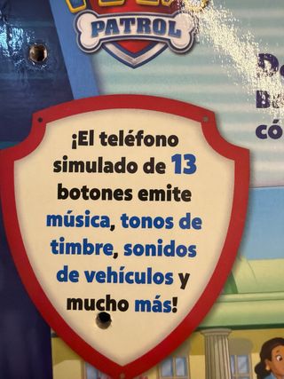 Libro interactivo de la Patrulla Canina.