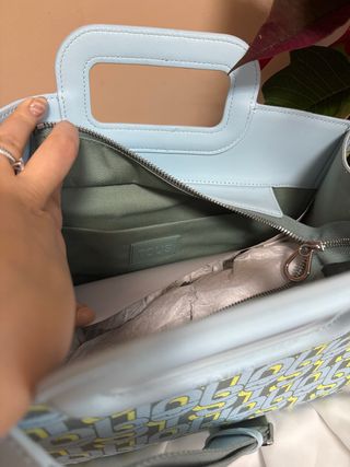 Bolso Tous azul y amarillo