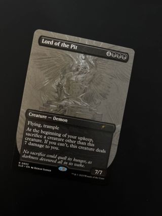 Lord of the Pit Secret Lair Iron Maiden MTG 893