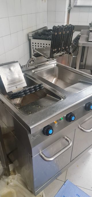 Freidora Eléctrica Doble