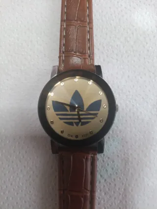 Reloj Adidas Correa Polipiel Marrón