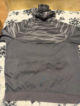 Chaqueta Nike Air Gris y Negra