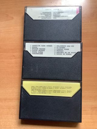 Lote 5 Cintas Cassette Pop Rock y Banda Sonora