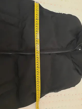 Chaleco acolchado negro Subdued