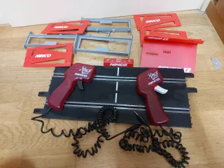 SCALEXTRIC NINCO PISTA CONEXIÓN + PUENTE + MANDOS