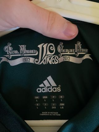 Camiseta oficial Real Madrid 3ª 12/13 UCL talla L