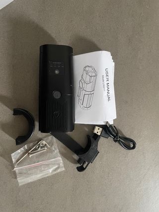 Luz Bicicleta 6000 Lúmenes 10000 mAh