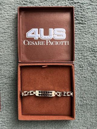 Bracciale Cesare Paciotti 4US Acciaio Nuovo