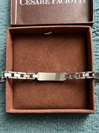 Bracciale Cesare Paciotti 4US Acciaio Nuovo