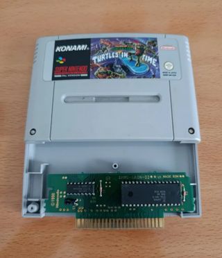 TMNT IV: Turtles In Time - Super Nintendo PAL ESP