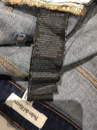 Pantalón vaquero azul de señora