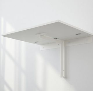 Mesa plegable pared blanca IKEA NORBERG