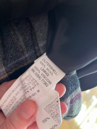 Abrigo Zara Lana Negro