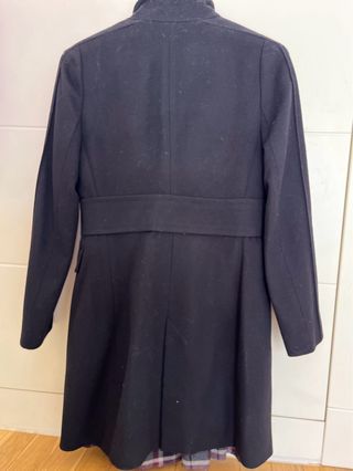Abrigo Zara Lana Negro