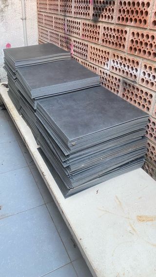260 Losetas PVC Gris Hormigón 50x50