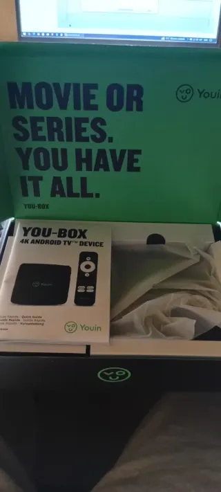 Android TV Box Youin Negro