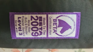 Chaleco hípica adolescente talla L