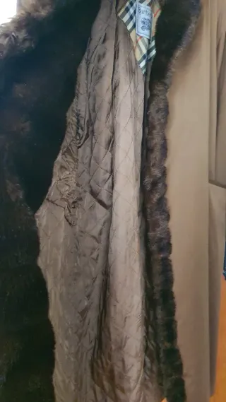 Abrigo Burberrys vintage talla 44