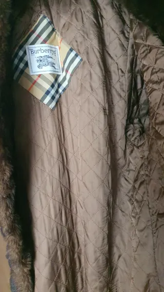 Abrigo Burberrys vintage talla 44