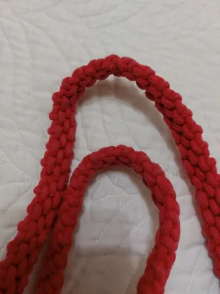 Bolso de red Parfois Fucsia