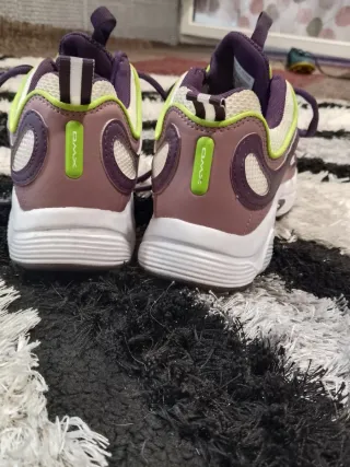 Zapatillas Reebok Daytona DMX II Blancas Moradas