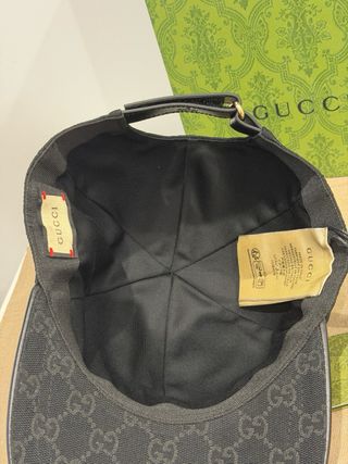 Gorra Gucci GG Negra