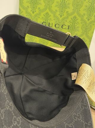 Gorra Gucci GG Negra
