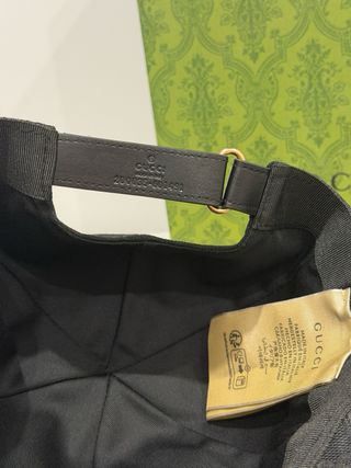 Gorra Gucci GG Negra