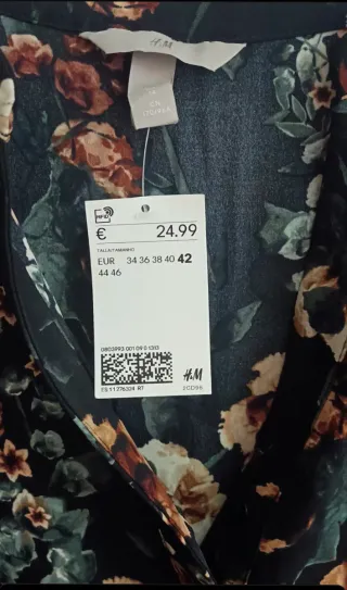 Abito stampato da donna