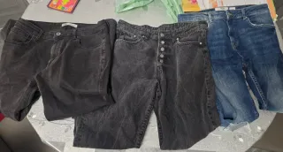 Conjunto Zara Jeans y Chaqueta Talla L