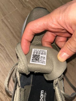 Zapatillas Adidas Cloudfoam Grises