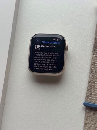 Apple Watch SE 2ª gen 40mm GPS Argento