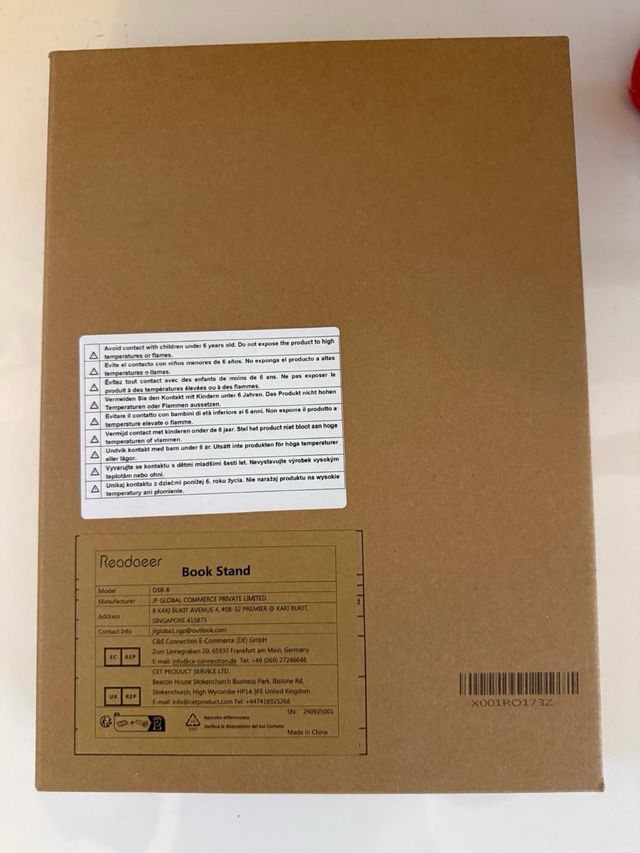 Atril de madera para libros y IPad. Ideal regalo