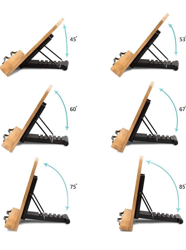 Atril de madera para libros y IPad. Ideal regalo