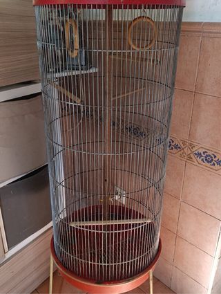 Jaula grande para pájaros