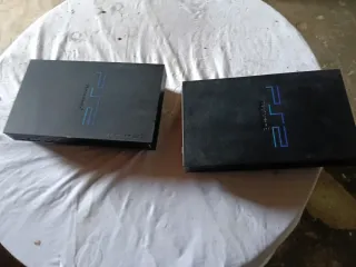 2 Consolas PlayStation 2 (PS2) Negras