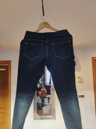 Pantalón vaquero mujer azul