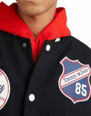 Chaqueta Tommy Hilfiger Estilo Béisbol